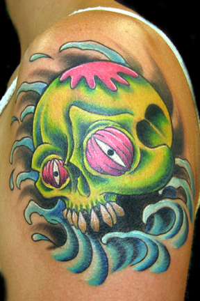 Tattoos - Paula's Skull - 14491